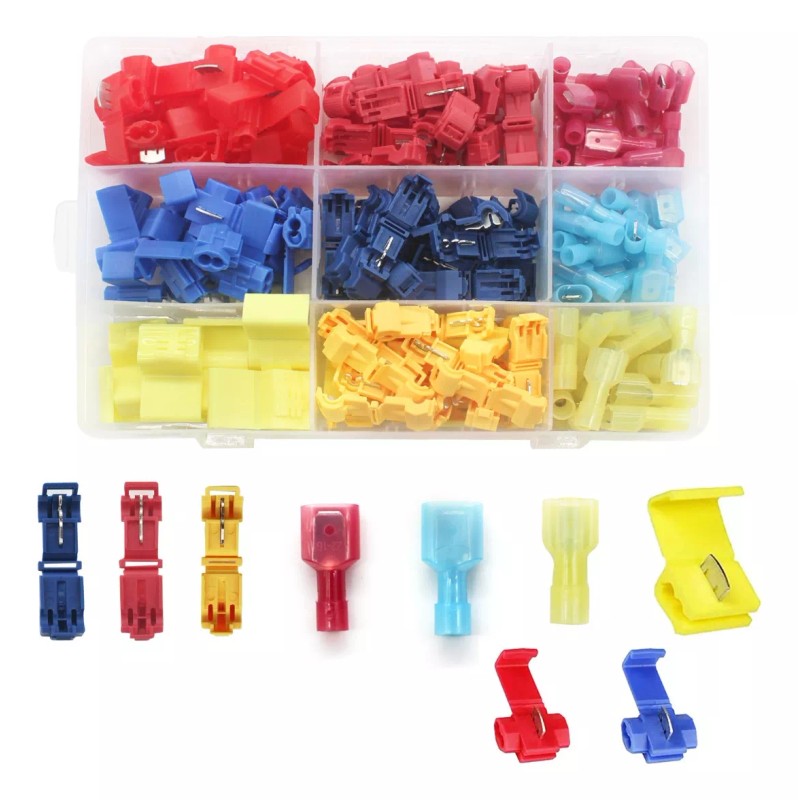 MARZSEFLO Conectores T-tap Terminales Cables Terminales De Cables De E