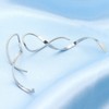 Double Earrings for One Hole Tiny Twist Earrings for Women