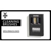 Young Americana Supply YC01018 Cleaning Brush Set, Black