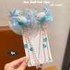 iRIIRIO 1set Hair Accessories Hair Clips with Floral Sea Shell
