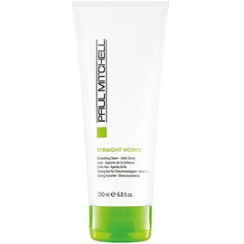 Paul Mitchell Straight Works Gel para Peinar, Estilizador Suavizante, Aporta Brillo, Para Cabello con Frizz, 200 ml
