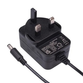 1A 12VDC Switching Plugtop Power Supply 3-Pin UK 12W