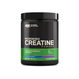 Optimum Nutrition Creatine Monohydrate Raspberry Flavoured Sweeteners 80 Servings 360g