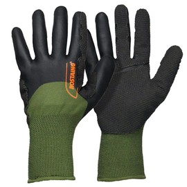 ROSTAING SARMENT Gloves - A Pair of Protective Gloves for Pruning and Pulling Grapevine Wood - Ideal Protection in Cold and Wet Weather - Gloves for Tree Care - Khaki