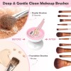 Electric Makeup Brush Cleaner Machine Cleaning Automatic Cosmetic Cleanser Tool