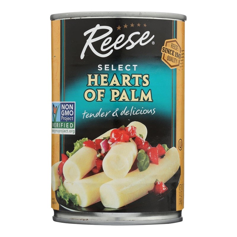 Reese Hearts of Palm, 14 Ounce - 12 per case.