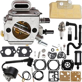 SYOWADA MS290 Carburetor Kit Replacement for Stihl MS390 029 039 MS310 Chainsaw Replace 1128 120 0625 with Ignition Coil