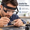 Headband Glass with Interchangeable Lenses for Sewing & Crafts -