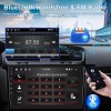 Podofo 10.1" Car Radio CarPlay Android 13 WiFi GPS FM