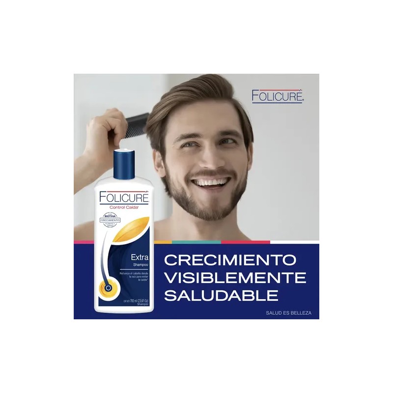 Folicure Shampoo Control Caída 700 Ml