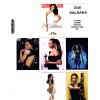 ZOE SALDANA CUSTOM NOVELTY TRADING CARD 6 CARDS SET