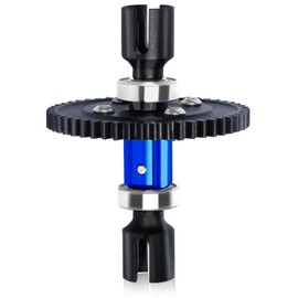 ARRCat 50T Center Differential Upgrades Part for Arrma 1/7 Felony Infraction Mojave 6S/Arrma 1/8,Kraton Typhon Outcast Talion 6S,Steel #45 Center Diff Hop Ups,Navy Blue