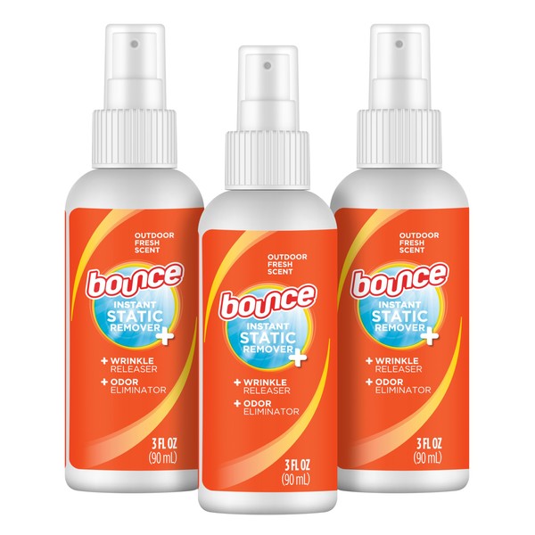 Bounce Anti Static Spray, 3 in 1 Instant Anti Static