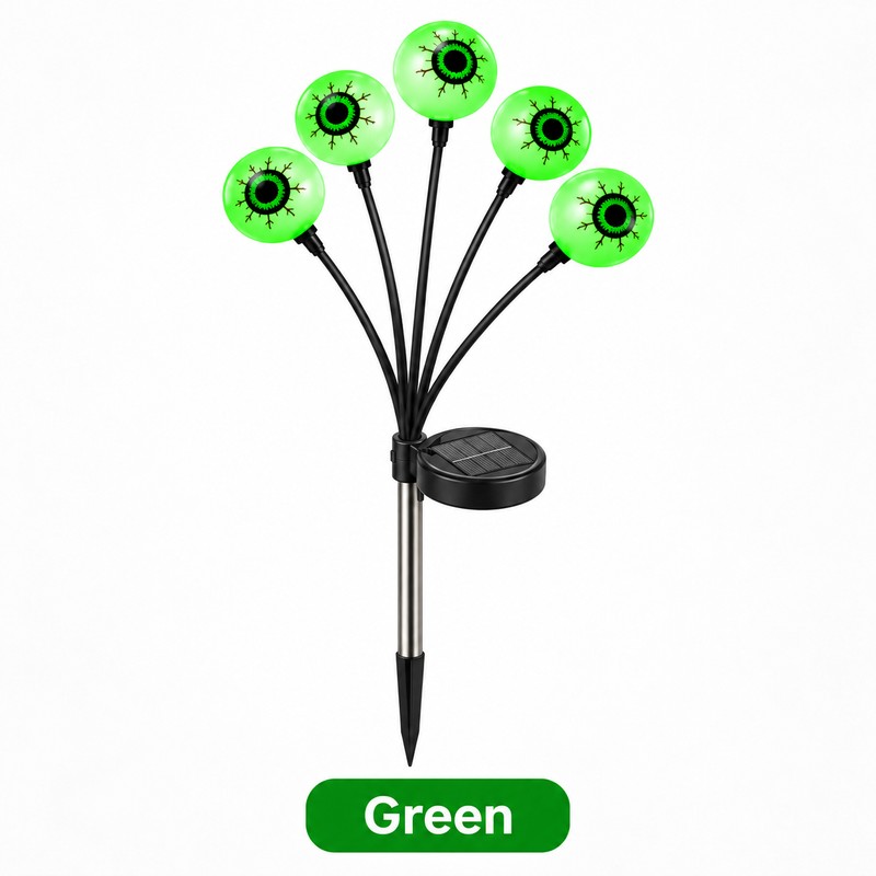 Solar Eyeball Garden Light for Halloween Decor – Waterproof LED