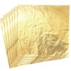 Silithus 100 Sheets Imitation Gold Leaf for Art, Crafts Decoration,Decoration