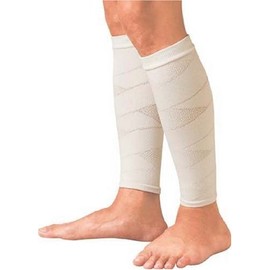 D & M Line Support Calf Invigorating White 1 Pairs, 50-Pack, White, Small # 2016S