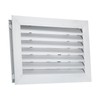 16 x 10 Inch Door Air Vent Cover, Aluminum Grille