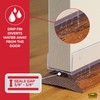 M-D Building Products Vinyl Cinch U-Shape Door Bottom Seal, Slide-On