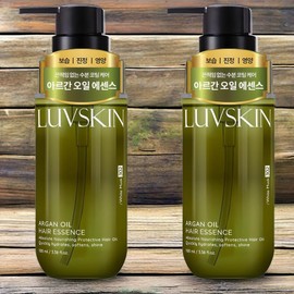 Luvskin hair nutrition, hair recovery, moisture supply, argan oil hair essence, white musk scent, 2 pieces 100ml / 루브스킨 모발영양 모발회복 수분공급 아르간오일 헤어에센스 화이트머스크향 2개 100ml