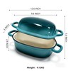 Davnjcka Enamelled Cast Iron Bread Loaf Pot, Non Stick Dutch
