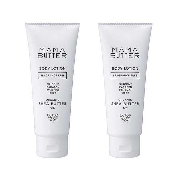 MAMA BUTTER Body Lotion, 4.9 oz (140 g) x 2,