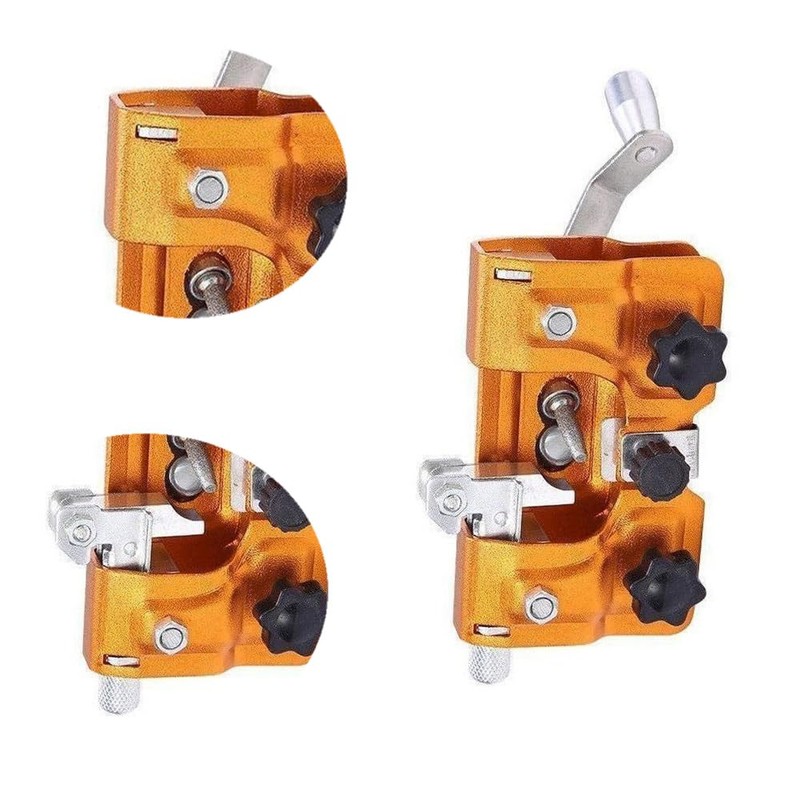 Chainsaw Sharpener, Portable Chainsaw Sharpening Jig Kit, Chainsaw Vise and