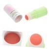Ipetboom Matte Blush Stick Natural Moisturizing Sponge Tip for Cheeks