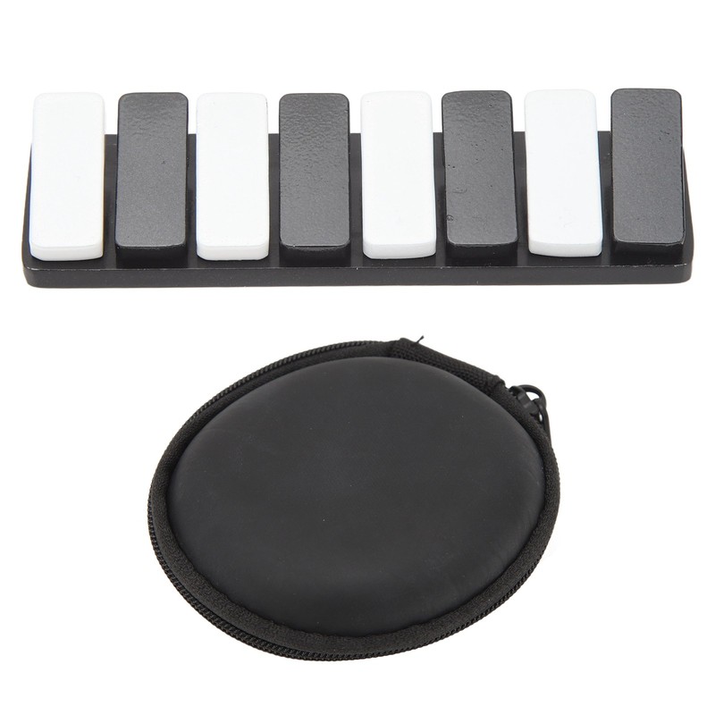 Piano Key Haptic Clicker Toy Zinc Alloy Adult Office Portable