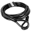 Double Loop Bicycle Cable Lock Long Bike Extender (4.5)
