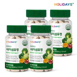 Holidays Haru Wanseong Dietary Fiber Tablets 90 tablets (4 bottles) / 홀리데이즈 하루완성 식이섬유정 90정 4병