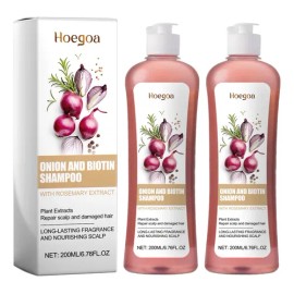 Champú De Cebolla Para El Crecimiento Del Cabello 200ml*2