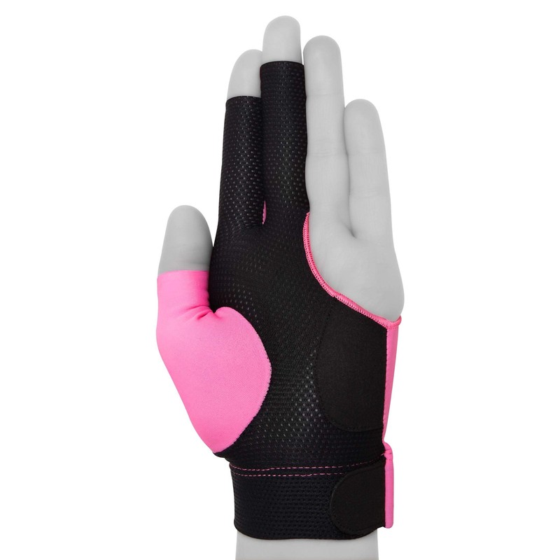 KAMUI Billiard Glove - Quickdry - for Left Hand (Pink,