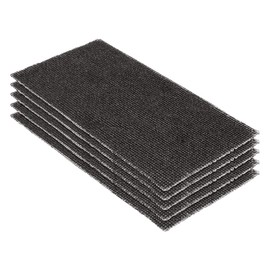 Trend Mesh 1/2 Sheet 115 x 230mm 240 Grit Sanding Sheets, AB/HLF/240M, Pack of 5