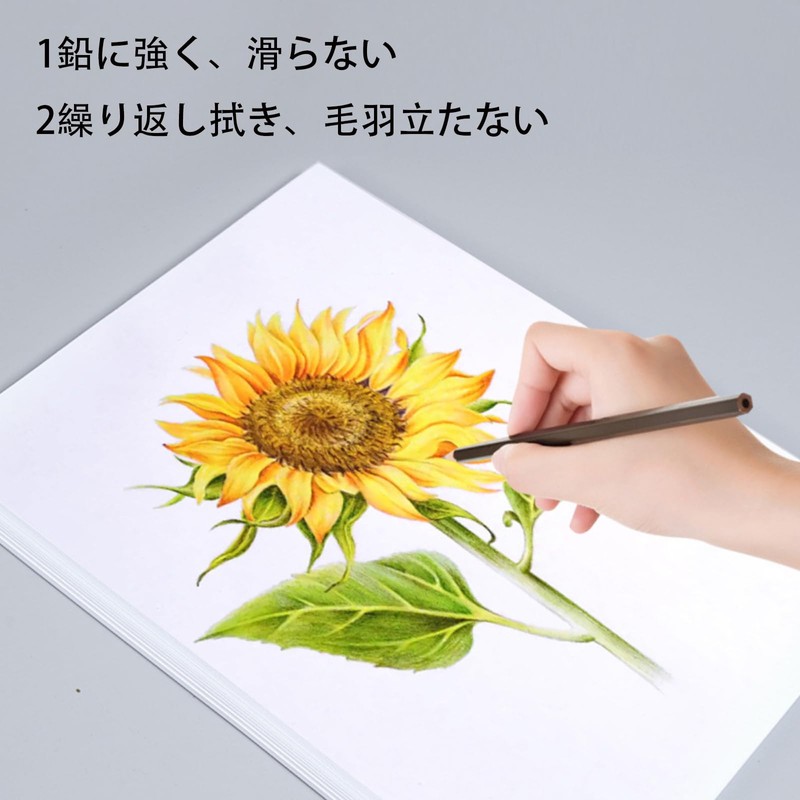 Drawing Paper, Set of 100 Thick A 4 White Drawing