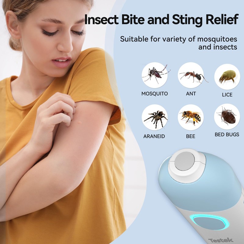 Testek Insect Sting and Bite Relief,Bug Bite Healer Fast Symptom