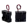 LampVPath (Pack of 2 8 AA Battery Holder, 12V Battery