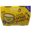 Ella's Kitchen Organic Banana and Vanilla Bread Pudding, 4 x