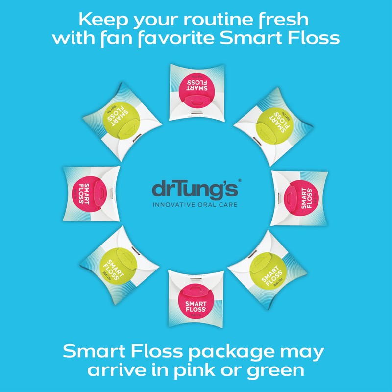 DrTung's Smart Floss - Natural, PTFE & PFAS Free Floss,