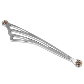 H RUO Chrome Wing Gear Shift Linkage Shifter for Harley Touring Street Glide Road Glide Softail 1986-2019