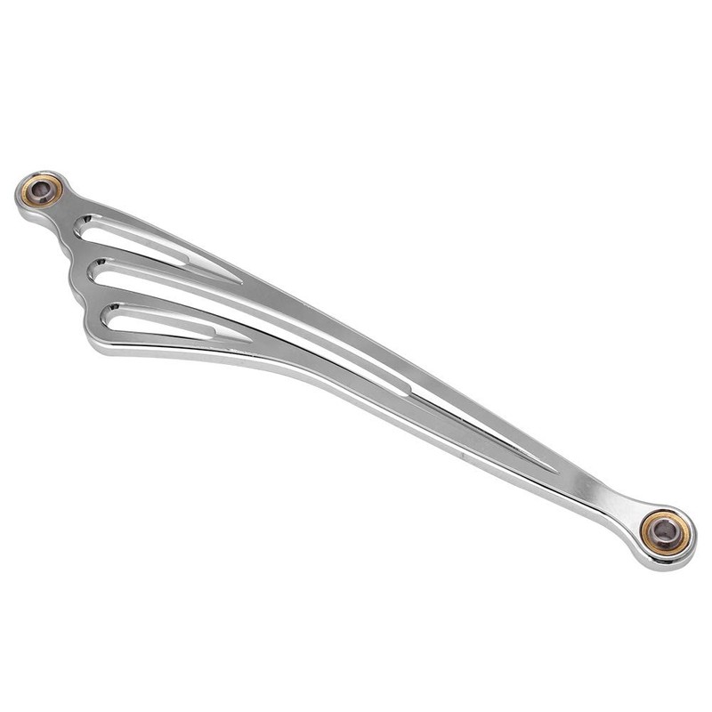 H RUO Chrome Wing Gear Shift Linkage Shifter for Harley