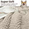 Arfntevss Sectional Couch Covers Plush Chenille L Shape Sofa Cover