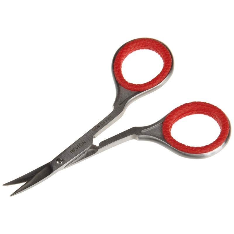 Revlon Curved Blade Cuticle Scissors, Cuticle & Hangnail Remover, Made