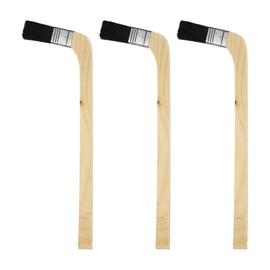 HARFINGTON Paint Brush 3Pcs 1" Brush Width Reusable Variety Angled Bend Brushes Radiator Paint for All Latex Oil Painting Furniture Walls Treatment, Black