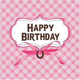 Creative Converting Servietten Geschirrartikel, Mittagessen, Herz Mein Pferd