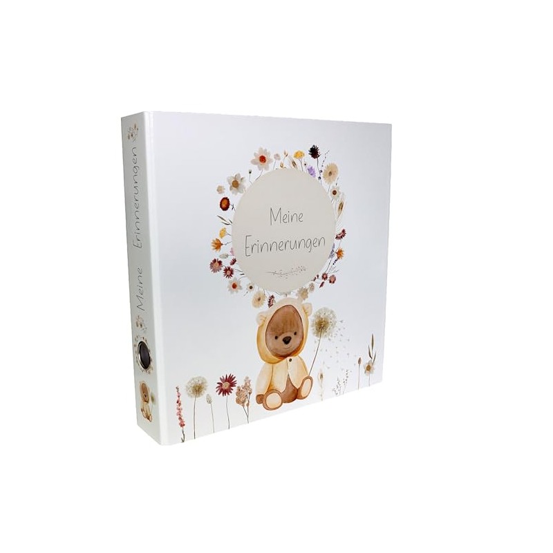 OLGS Collection Binder ‘Meine Erinnerungen’, Children's Memory Binder, Nursery Binder,