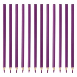 PATIKIL Purple Colored Pencils Set, 12Pcs Oil Color Pencils Wooden Coloring Drawing Pencil for Artists Art Painting