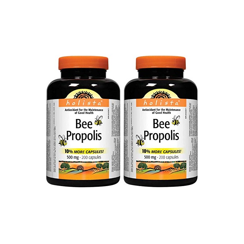 Holista Bee Propolis 500 mg 2 x 200 capsules