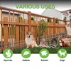 Animal Barrier Fence 10Pack, 32x8in Underground Protect Garden Deck for