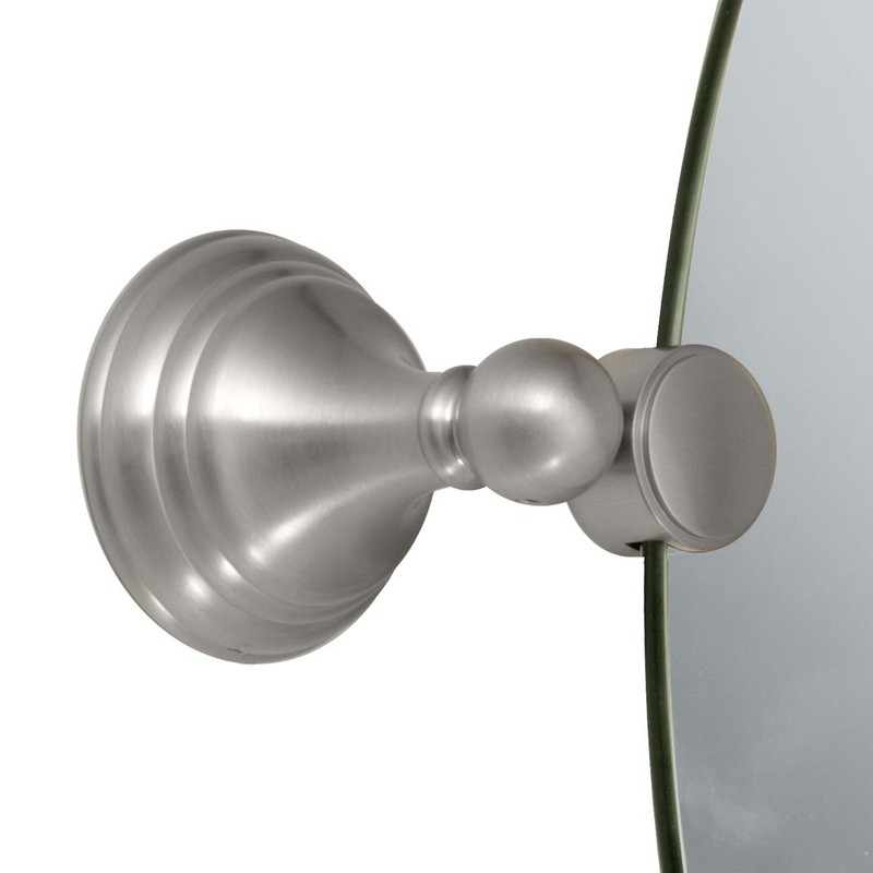 Gatco 4369S Charlotte Rectangular Wall Mirror, Satin Nickel