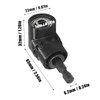 Right Angle Drill Adapter 1/4in Hex Shank 105 Degree Angled